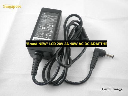 *Brand NEW* LCD 0225C2040 0225A2040 20V 2A 40W AC DC ADAPTHE POWER Supply